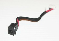 Genuine OEM DC Power Jack w/ Harness Cable - Toshiba Satellite U205 12" Laptop