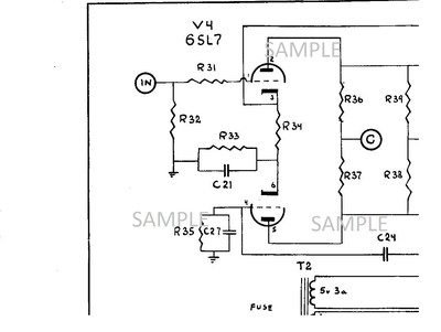 Electronic Diagram for AMPEG 625D Vacuum Tube Amplifier Schematic | eBay