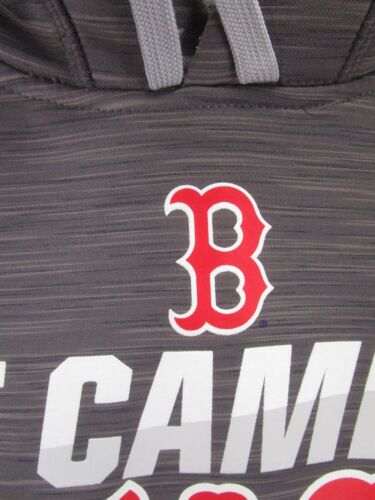 Boston Red Sox Sweatshirt Men XL Gray Post Season 2016 Majestic MLB Baseball - Picture 4 of 13