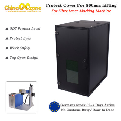 Fiber Marking Machine Safety Enclosure Laser Protective Cover EU Stock