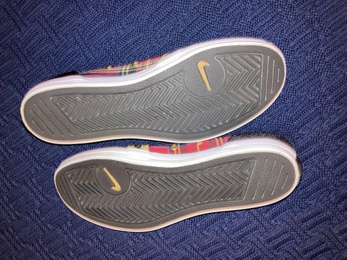 Nike Mary Jane Flats Black And Plaid Sz 7.5 - Picture 9 of 11