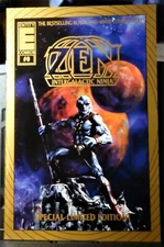 ZEN INTERGALACTIC NINJA #0 GOLD SPECIAL LMTD ED.-NM/MT-UNREAD-1993-ENTITY COMICS