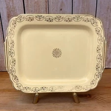 Vintage Homer Laughlin Garland 12" Retangular Serving Platter