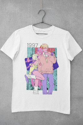 1997 Power and Denji, Chainsaw Man Anime Unisex T Shirt