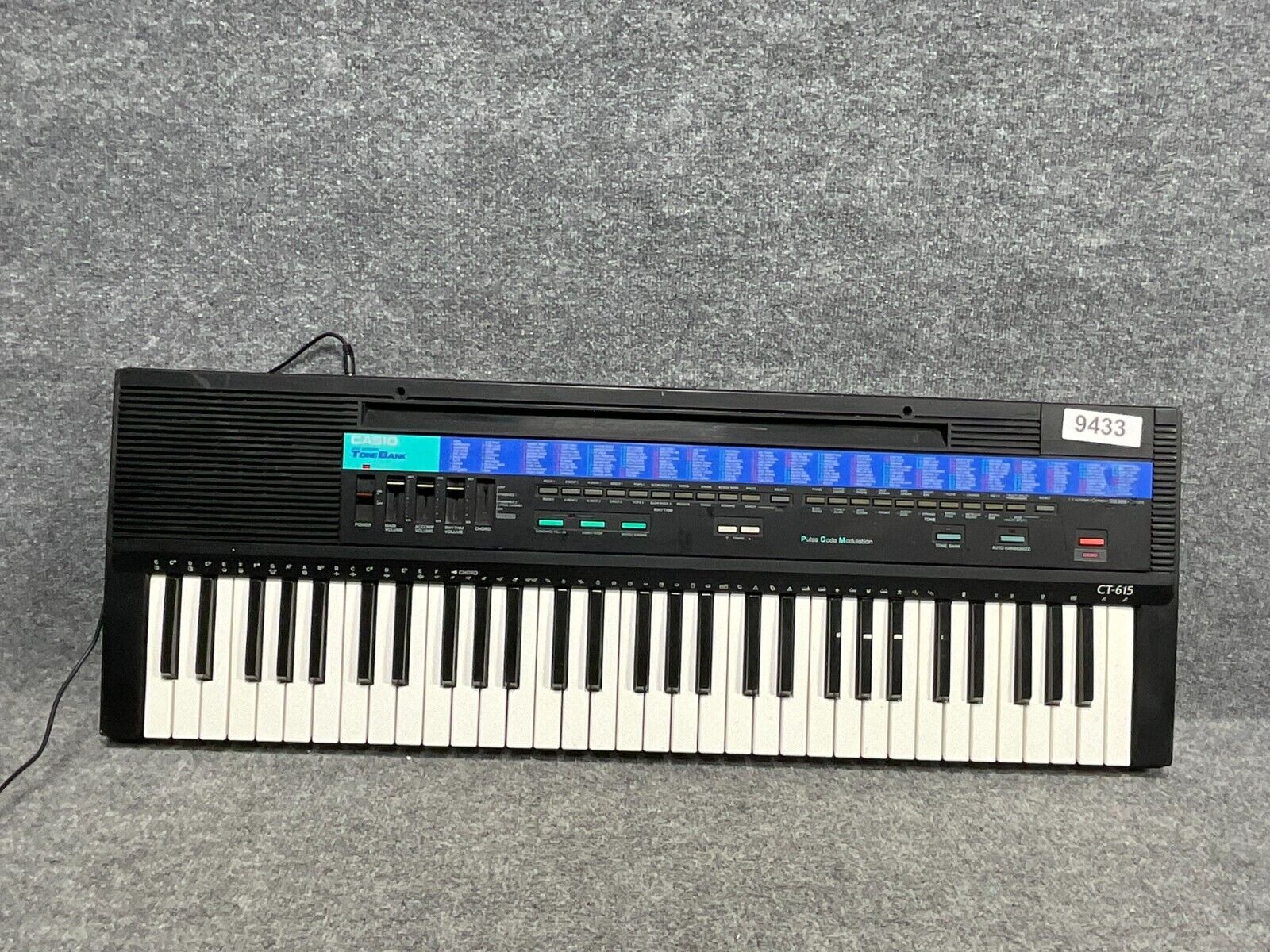 udpege tjeneren Disse Casio Ct-615 Electronic Keyboard 210 Sound Tone Bank for sale online | eBay