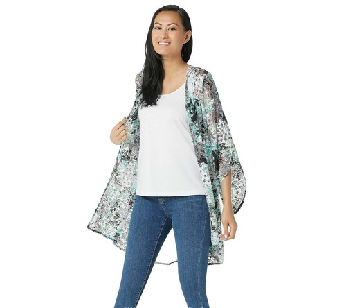 Sciarpa Ad Anello FABLE ENGLAND BLOOMING LIGHT WEIGHT - Sciarpa - Multi Color/multicolore Sciarpe E Stole Da Donna - Foto 3