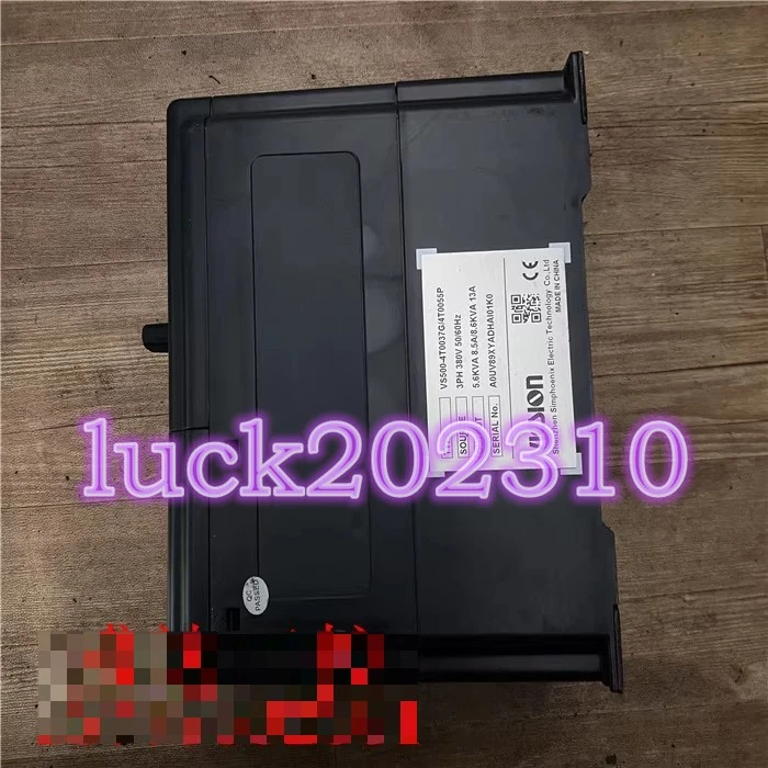 1PC used VS500-4T0037G 4T0055P 3.7KW/5.5KW 380V Inverter #YY - Image 2 of 2