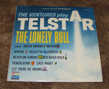 Vintage Record,BST-8019 The Ventures 1963 Instrumental Surf ROCK Telstar Vintage Record,BST-8019 The Ventures 1963 Instrumental Surf ROCK Telstar
