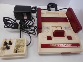 Famicom Disk System Late Model + Famicom Console Set Tested