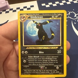 UMBREON HOLO 13/75 ブラッキー 英語版 ポケットモンスター UMBREON