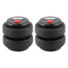 2 Packs Air Ride Suspension Bag Standard 2500 Lb 12npt Single Port Heavy Duty