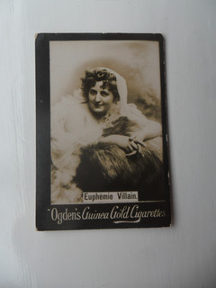 Ogden's Guinea Gold Base M actress card MV80 Euphemie Villain