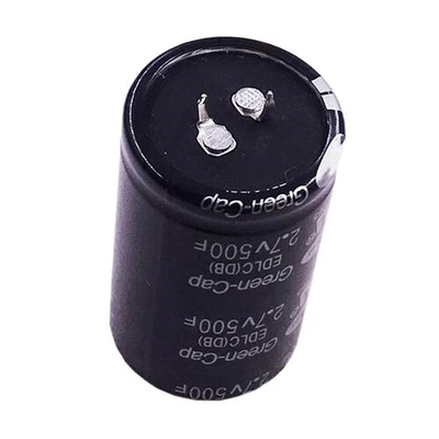 Condensateur Farad 2.7V 500F Condensateur super ultra 35 x 60 mm, 4 broches - Photo 1/3