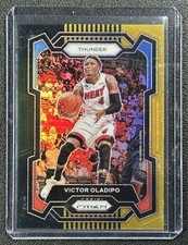 VICTOR OLADIPO 2023-24 PANINI PRIZM #246 BLACK GOLD 2/5 THUNDER