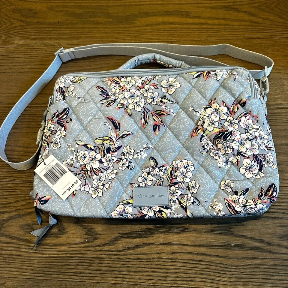 Bandolera Vera Bradley Ultraligera Laptop Estación de Trabajo Nueva con Etiquetas Foto 2 de 4