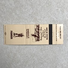 O63 Matchbook Cover Pioneer Restaurant Store Self-Serve, Westfield Wisconsin WI