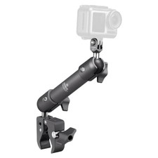 Super Clamp Camera Mount Monitor Magic Arm Double Ball Head Adapter with 1/4"