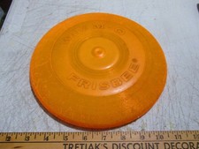 Vintage 1966 WHAM-O Orange Regular Frisbee Flying Disc WHAMO