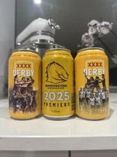 The Ultimate Brisbane Broncos XXXX Gold Can Premiers Collection