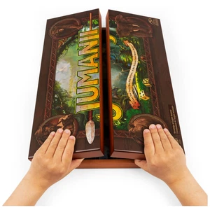 Jumanji the Game Real Wooden Box Edition of the Classic Adventure Board Game