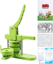 Button Maker Machine, 75Mm 3 Inch DIY Pin Button Maker Press Machine Kit, Badge