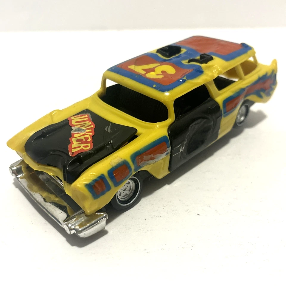 1970’s Kenner SSP Smash up Derby Junk Jammers Vintage Pull Cord Car Toy In Box - Image 2 of 4