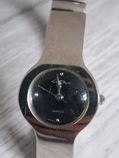 Le Chat Ladies Quartz Watch Black Dial Japanese Movement Untested