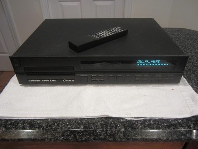 California Audio Labs Icon MKII CD Player W/PwrCORD & REMOTE - TESTED & WORKING