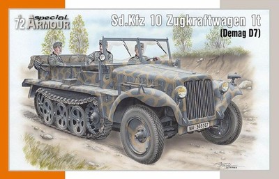 Special Hobby 100-SA72021 - 1:72 Sd.Kfz 10 Zugkraftwagen 1t (Demag D7) - Neu