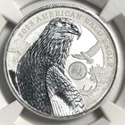 2023 P American Bald Eagle 1 Oz Silver NGC MS69 Flag Privy .9999 Fine Tuvalu $1