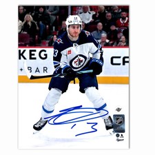 Gabriel Vilardi Autographed Winnipeg Jets Away 8x10 Photo