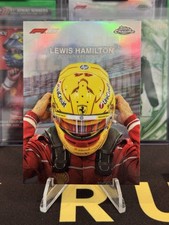 2025 Topps Chrome F1 Lewis Hamilton Helmet Collection #HC-2 Ferrari