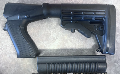 *Remington 870 Shotgun Black Adjustable Stock & Forend 12Ga*