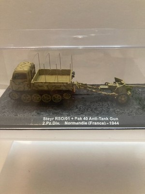 Deagostini Steyr RSO/01 + Pak 40 Anti-Tank Gun 2.Pz.Div. Normandie France 1944