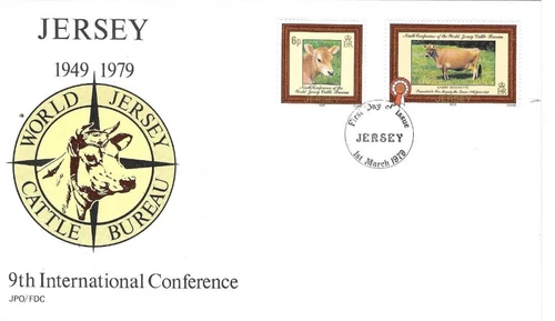 Jersey Comm/FDC -  Cattle Bureau - 1979- (JES288)