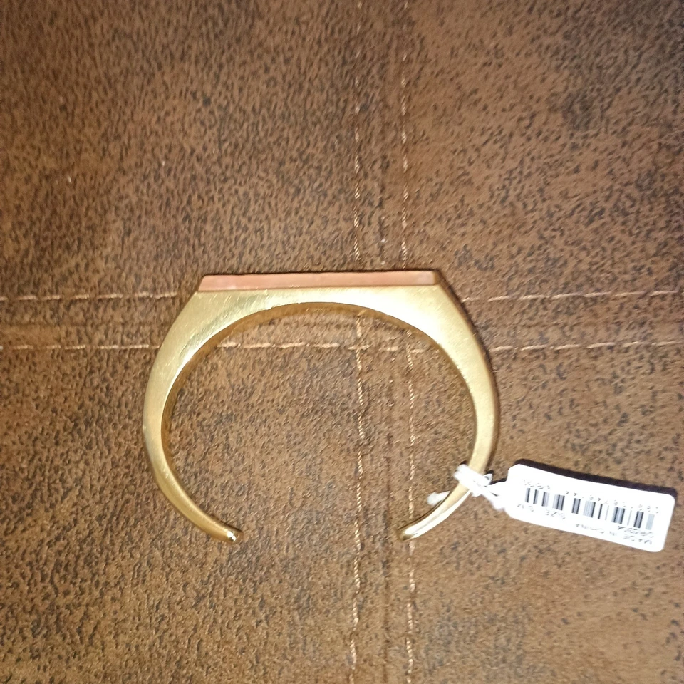 J.Crew NWT Sold Out Semi-Precious Stone Triangle Prism Cuff Bracelet - Image 4 of 4