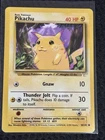Pikachu 58/102 *E3 Stamp Promo* WOTC Base Set LP Vintage Pokemon Card
