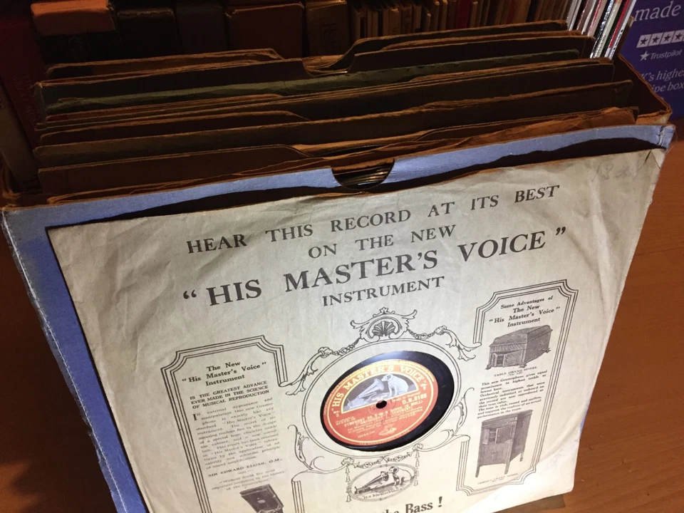 43 x HIS MASTER'S VOICE 12" CLASSICAL 78s 1920s-1950s JOB LOT - Image 1 of 1