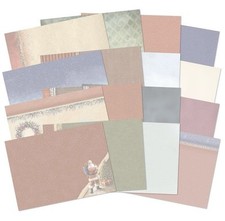 Hunkydory Luxury Card Inserts  -  "Festive Joy"  16 Sheets 