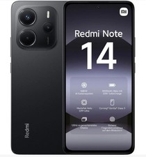 Xiaomi Redmi Note 14 128 GB Midnight Black Dual SIM Smartphone Handy