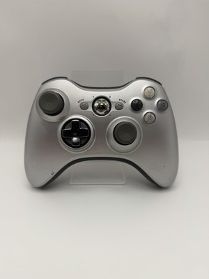 Original Microsoft Xbox 360 Controller Silber Limited Edition QFF 00006