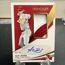 Alec Bohm 2021 Panini Immaculate RC Patch Auto #’d /99 Phillies Patch SP