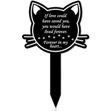 Unittype Pet Grave Marker Memorial Gifts Loss Stake Plaques for...