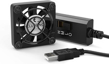 ELUTENG 40Mm USB Fan with 3 Speed Control USB Ventilator 5V Max 5300RPM High Flo
