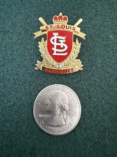 St. Louis Cardinals logo crest lapel pin 1994 MLB by Peter David Inc