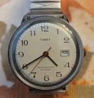 Vtg 1970s Timex Self Wind Water Resistant Automatic - For Repair or Parts