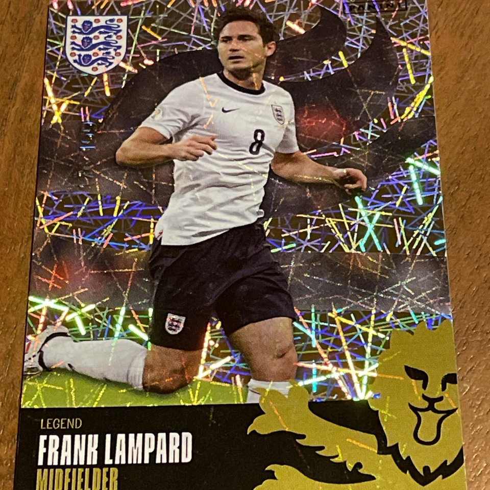 Frank Lampard England Legend /199 Laser Foil Panini England 2022 - Image 4 of 4
