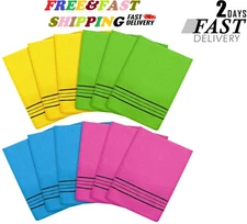 12 Pieces Korean Exfoliating Mitt Glove Italy Towel Body Skin Scrubber Exfoliati
