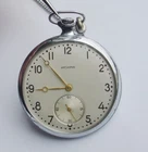 SOVIET RUSSIAN RARY COLLECTIBLE  POCKET ISKRA  Watch 17 jewels cal 3602 Serviced