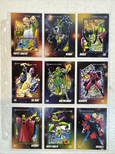 Marvel Universe Serie 3 Carte Collezionabili Set Completo 1-200 - Foto 13 di 24